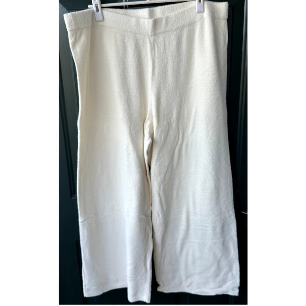 Encore by Idina Menzel QVC 1X Petite Cloud Wide Leg Pant Cozycore Soft Comfy